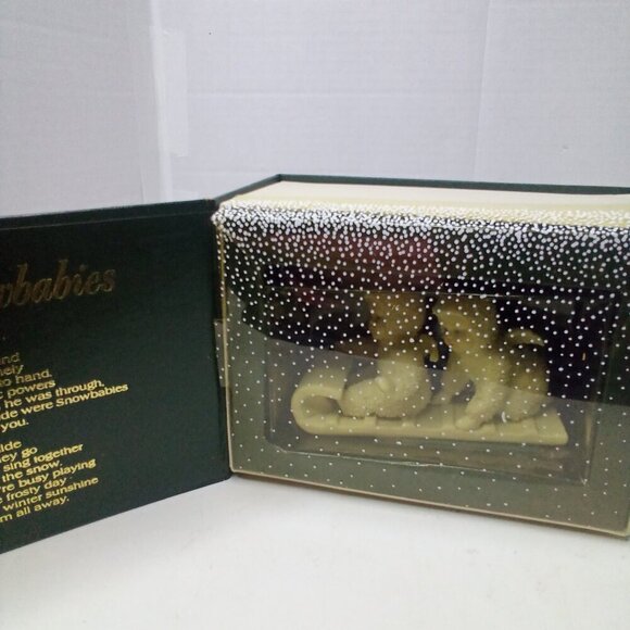 Department 56 Winter Tales Snowbabies Down The Hill We Go Figurine Christmas - Picture 13 of 13